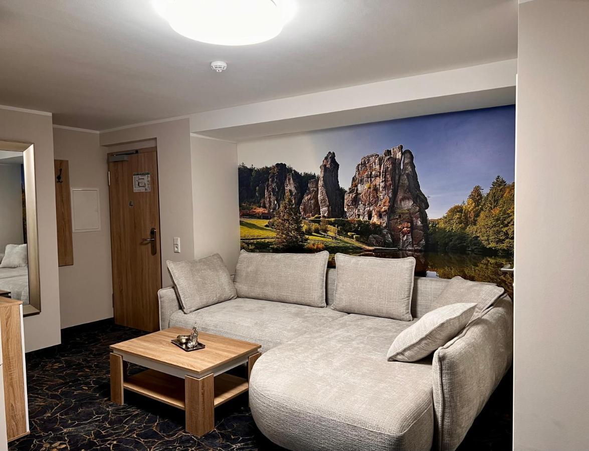 Gaestehaus Am Kurpark Hotel Garni Хорн-Бад-Майнберг Экстерьер фото