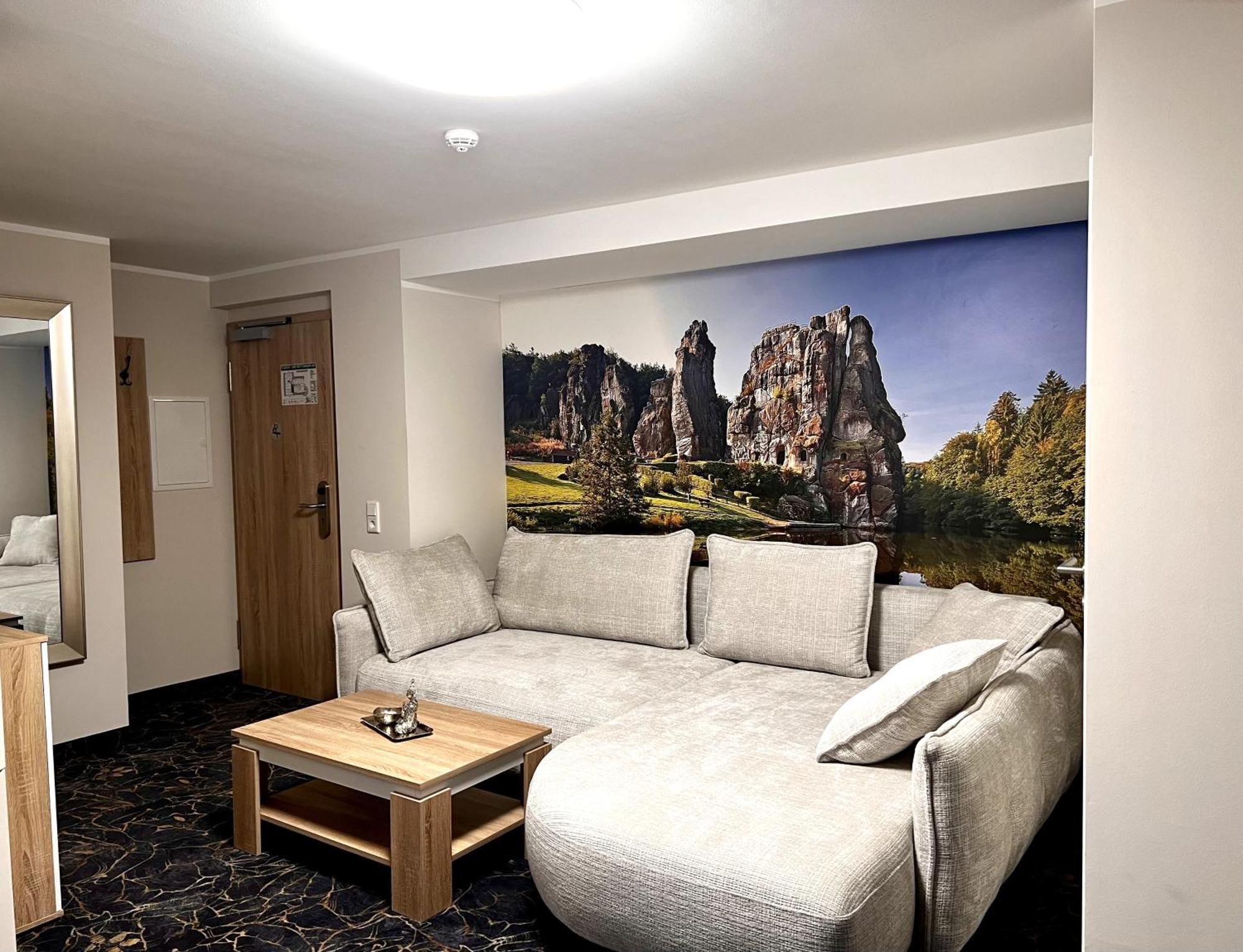 Gaestehaus Am Kurpark Hotel Garni Хорн-Бад-Майнберг Экстерьер фото